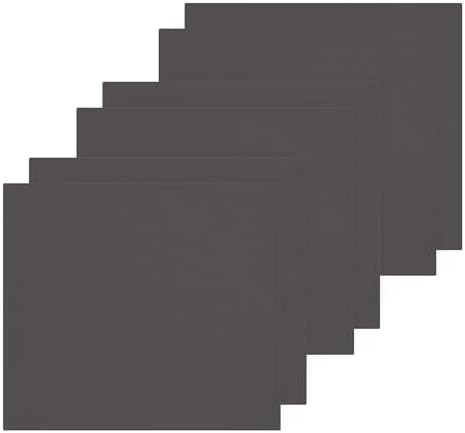 2pc 12x12 Dark Grey Washcloths