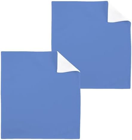 Blue 2-Pack Washcloths for Bathroom Gym
