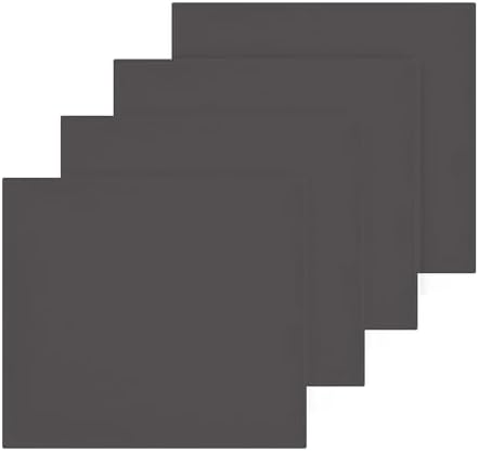 2pc 12x12 Dark Grey Washcloths