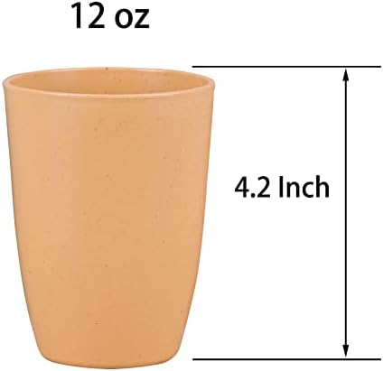 LuckyZone Unbreakable Eco-Zone Wheat Straw Cup 12oz