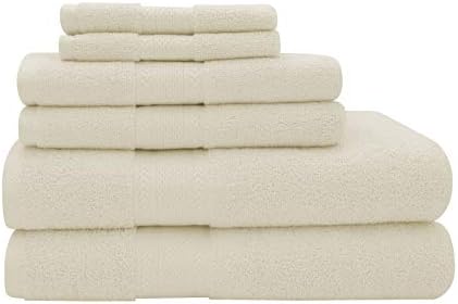 Baltic Linen Endure Luxury Super Soft Bath Towels 6-Piece Set Ivory