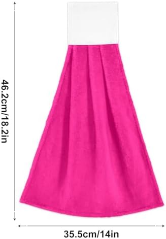 RPLIFE Rose Kitchen Towels 2 Pack Soft and Absorbent