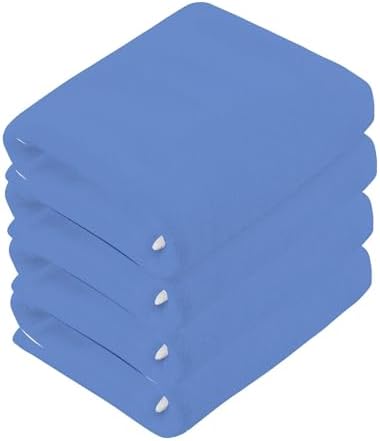 Blue 2-Pack Washcloths for Bathroom Gym
