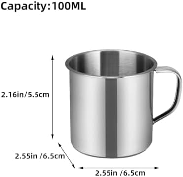 Kichvoe 2-Piece Stainless Steel Tumblers Lightweight Portable for Kids