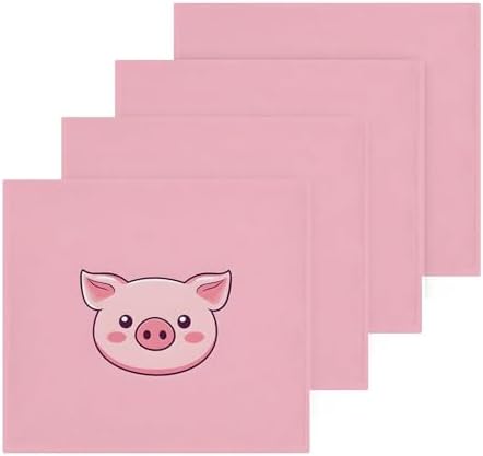 Cute Pig Washcloth Set by Xigua