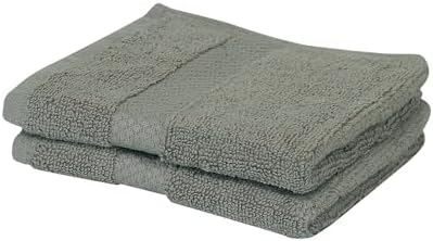 100 Cotton Washcloth Pack of 2 12x12 Inches
