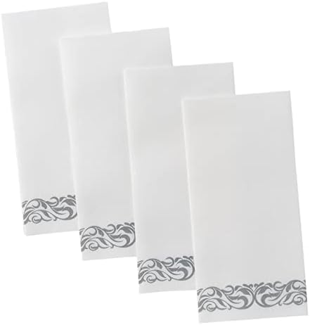LLYLIKE Disposable Hand Towel with Gold Pattern