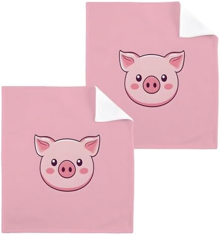 Cute Pig Washcloth Set by Xigua