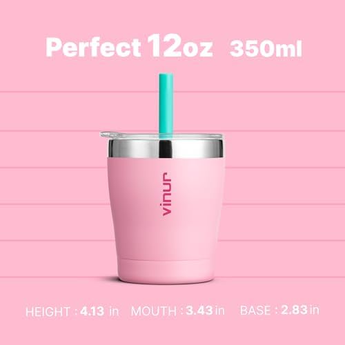 Stainless Steel Tumbler for Kids BPA-Free