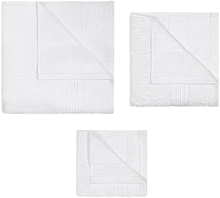 Dewall Maisons 18-Piece White Towel Set