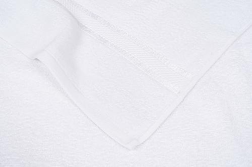 Elegant White 18-Piece Bath Towel Set