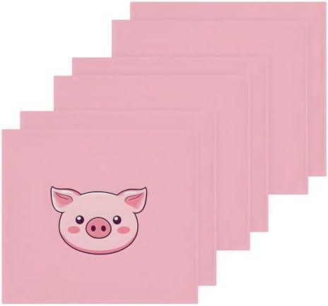 Cute Pig Washcloth Set by Xigua