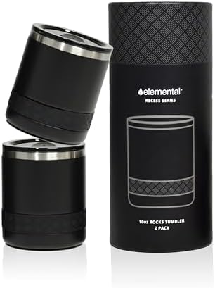 Elemental Recess Tumbler Set