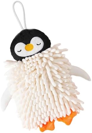 Absorbent Microfiber Cartoon Hand Towel for Home Use