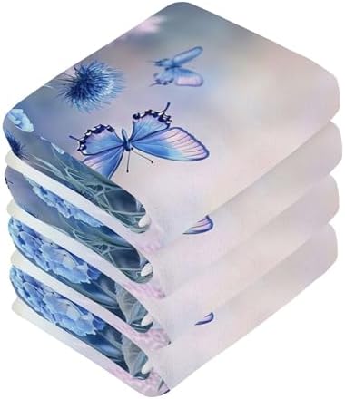 Xigua Beautiful Spring Flowers Washcloth Set