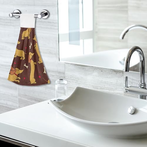 Cute Absorbent Quick-Dry Kitchen Hanging Hand Towels