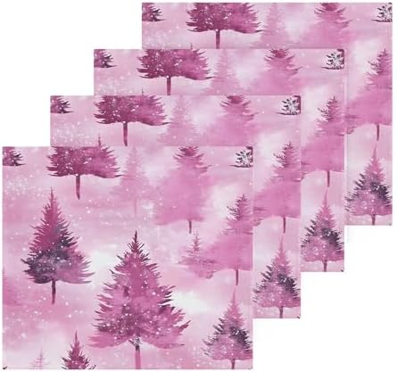 Xigua Winter Trees Washcloth Set