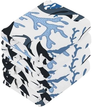 Shark Washcloths 2-Pack