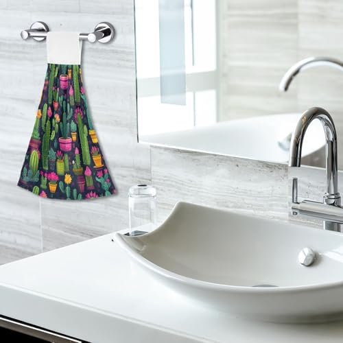 Perfect for Kids 182x14 Green Hanging Hand Towels