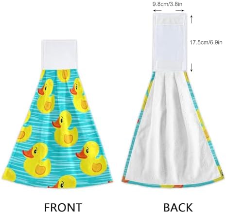 Hanging bath towels with loops - Ultra-absorbent soft multiPurpose bath towel set