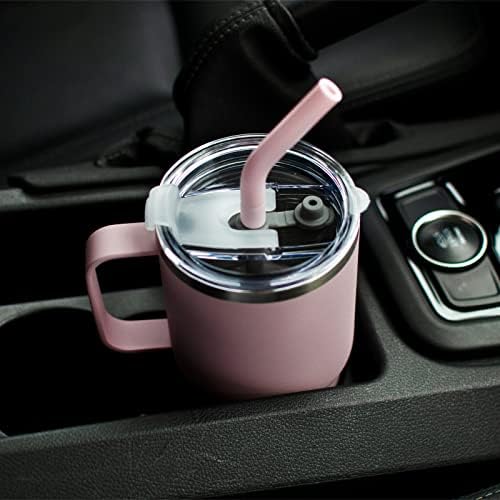 Sursip 24 oz Insulated Tumbler with Handle and Straw 1