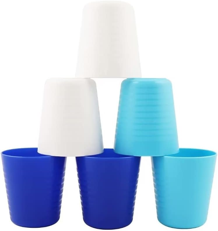 Fulong Eco-Friendly Reusable Travel Plastic Drinking Cup Set