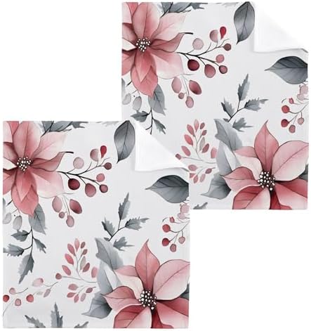 Xigua Watercolor Greenery Washcloth Set