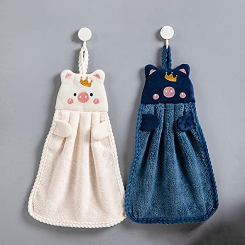 Ewanda Store 3-Pack Cartoon Hand Towels for Kids