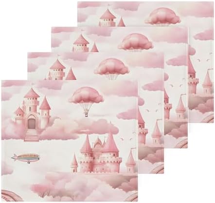 Xigua Watercolor Castle Washcloth Set
