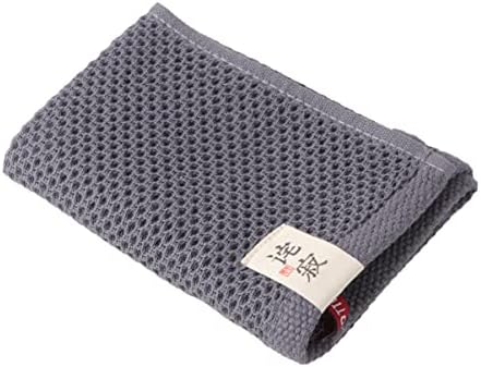 Alipis Waffle Weave Washcloth Set 32x32cm Cotton Face Towel Ultra Soft