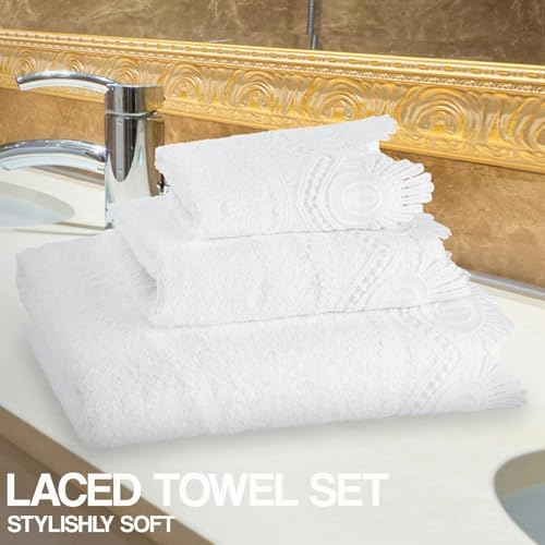 Stylish 3-Piece Bath Towel Set for Home Hotel Use