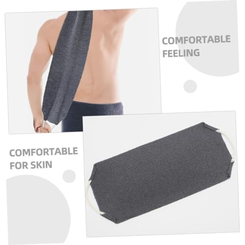 Hoement Frosted Bath Towel Back Exfoliating Cloths 1