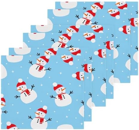Xigua Christmas Snowman Washcloth Set