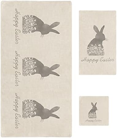 Delight your bathroom with our bunny towel set