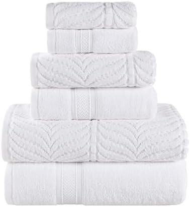 Premium Cotton Chevron Towels Set