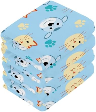 Cute Baby Travel Washcloths for Dogs or Kids