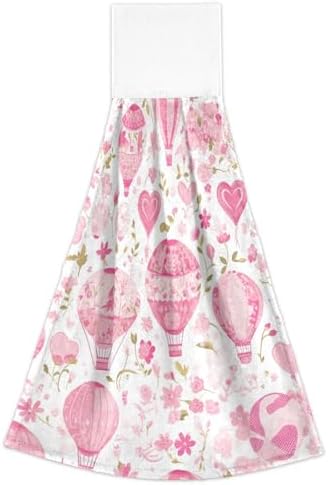 Hot Balloon Hand Towels 2 Pcs