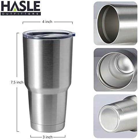 Sturdy 30oz Stainless Steel Tumbler for Hot Cold Beverages