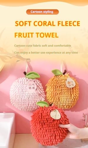 Fruit Animal Hand Towels 6-Piece Set
