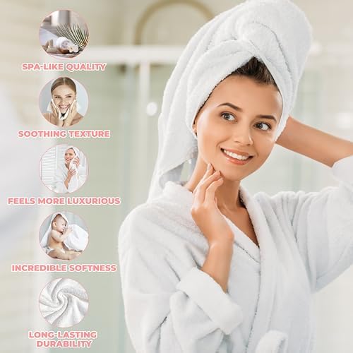 Superior Zero Twist 100 Cotton bathroom towel set