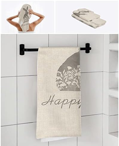 Delight your bathroom with our bunny towel set