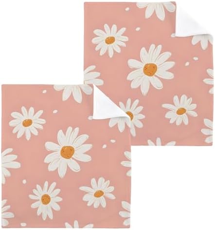 Xigua Daisies Washcloth Set