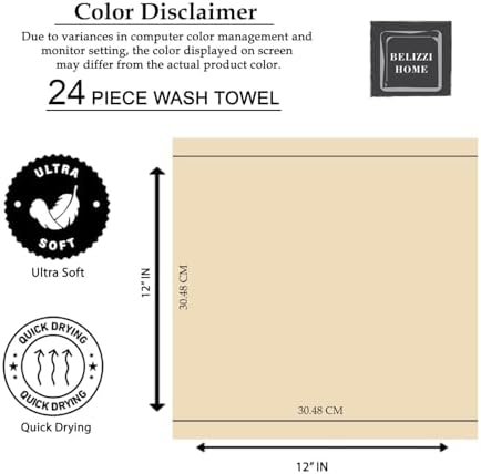 ULTRA SOFT COTTON FACE TOWELS MULTI-PURPOSE WASHCLOTHS