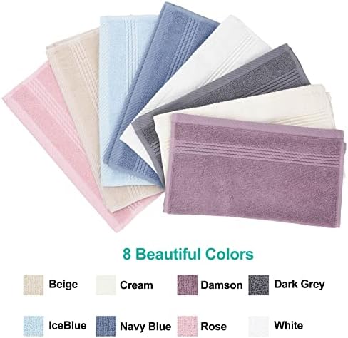 EastNBlue Lara 100 Turkish Cotton Washcloths