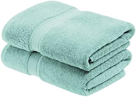 Superior Luxury Egyptian Cotton Pile Bath Towels Set Ultra Soft Plush