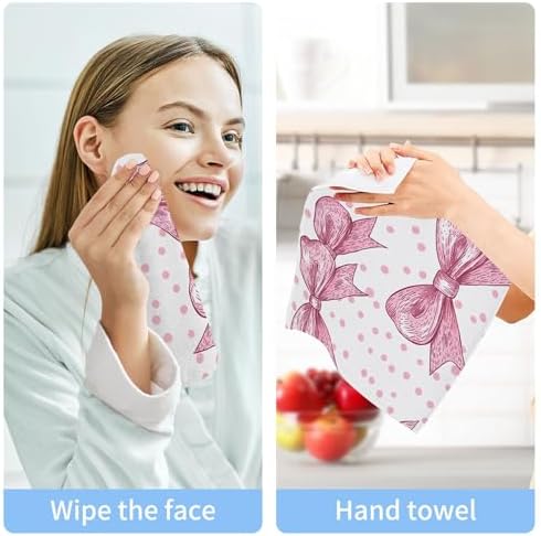 XiguaFast Drying Absorbent Washcloth Set for Bathroom More