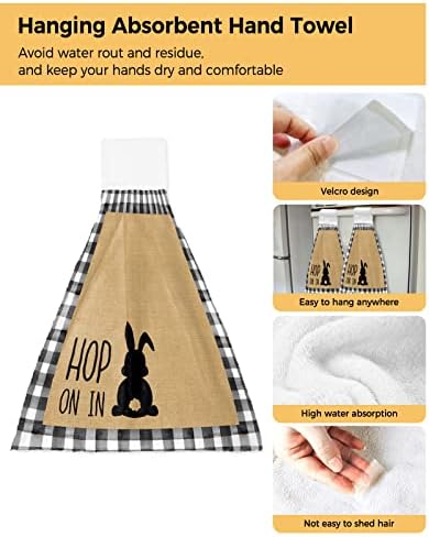 Soft Absorbent Hanging Kitchen Towels for Daily Use