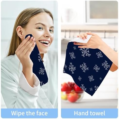 Perfect Blue Washcloth Set