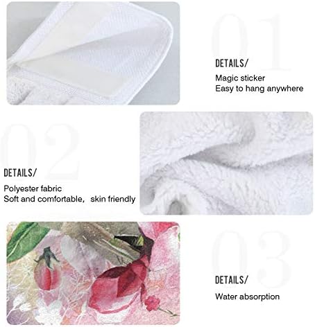 Cute Butterfly Cat Kitchen Hand Towels