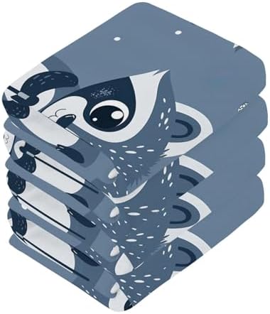 Cozy Raccoon Face Reusable Washcloth